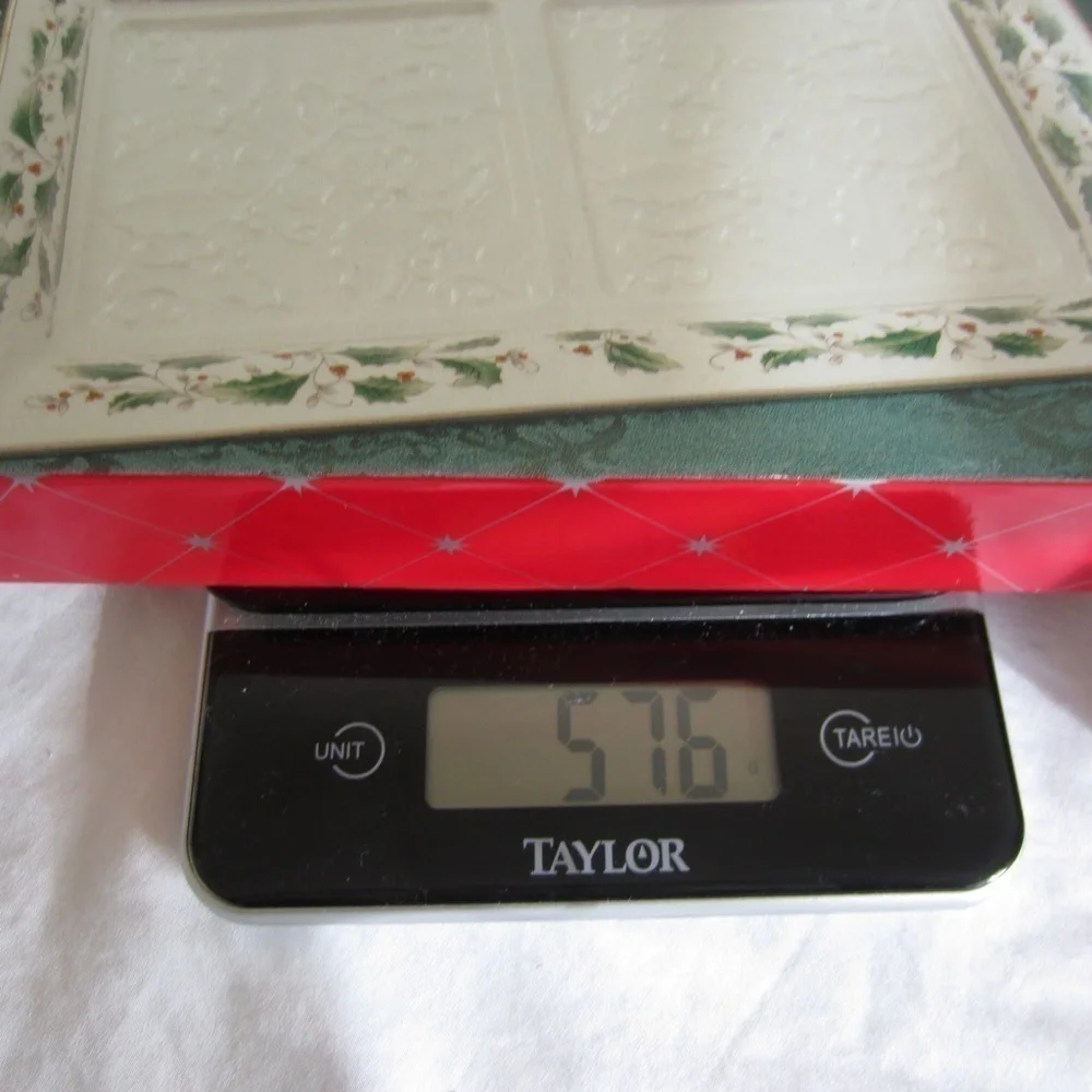 Holly holiday Home For The Holidays divided tray for ‎ Candy Nut Trinket Dish